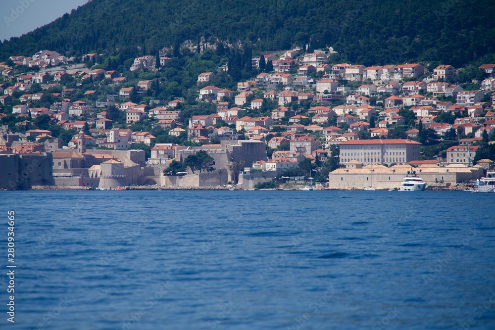 Coastline of Dubrovnik