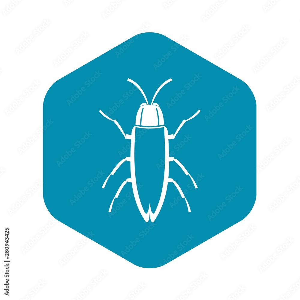 Cockroach icon. Simple illustration of cockroach vector icon for web Cockroach icon. Simple illustration of cockroach vector icon for web