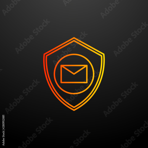 Free Download Mail protected nolan icon. Elements of virus antivirus set. Simple icon for websites, web design, mobile app, info graphics - GFXLoad