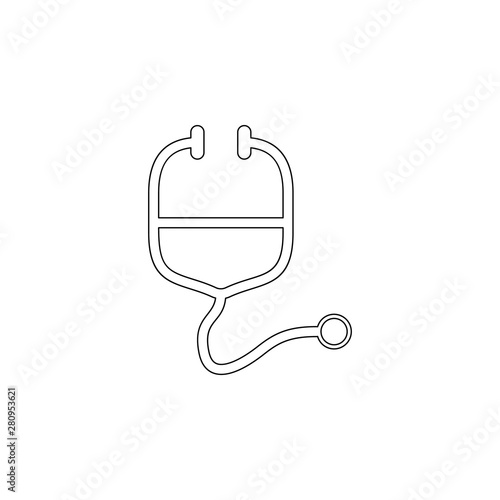 endoscope icon. Element of web for mobile concept and web apps icon. Outline, thin line icon for website design and development, app development