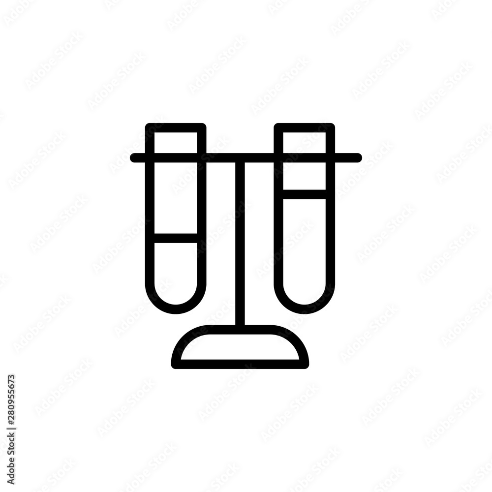 Flask, chemistry icon. Element of Education icon. Thin line icon Flask, chemistry icon. Element of Education icon. Thin line icon