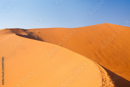 Red sand dunes of Namibia