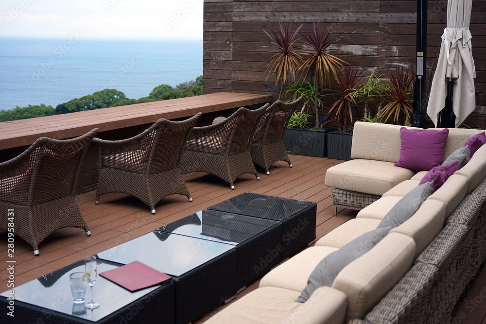 Obraz premium リゾートホテル