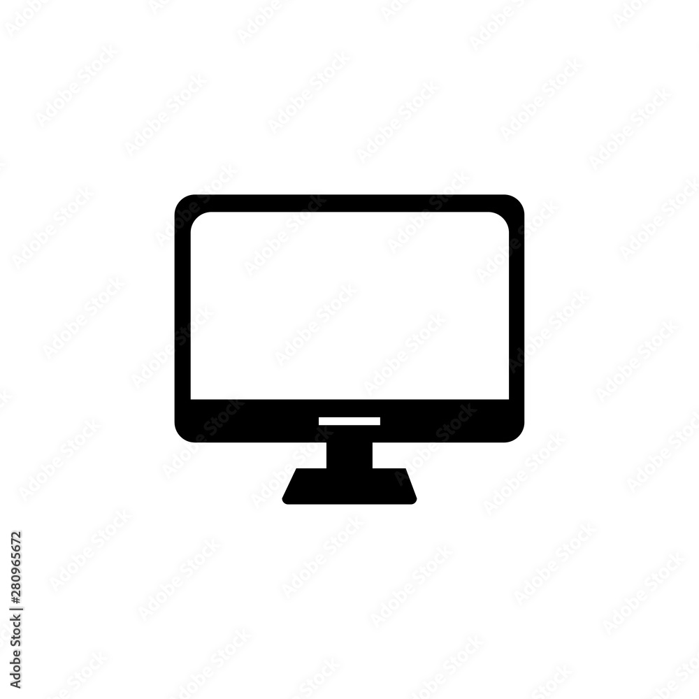 Television icon vector symbol illustration Television icon vector symbol illustration