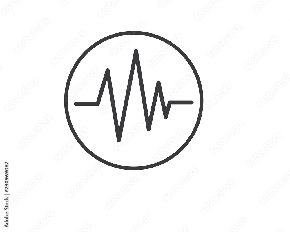 pulse line,equaizer and sound effect ilustration logo vector icon pulse line,equaizer and sound effect ilustration logo vector icon