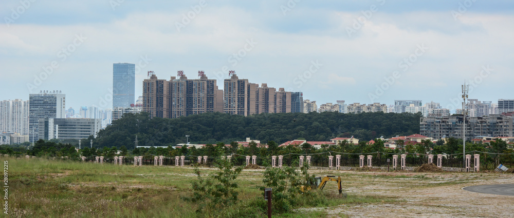 Obraz premium Cityscape of Nanning, China