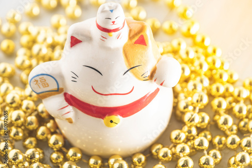 Japan Maneki neko cat,amulet for bring lucky to life