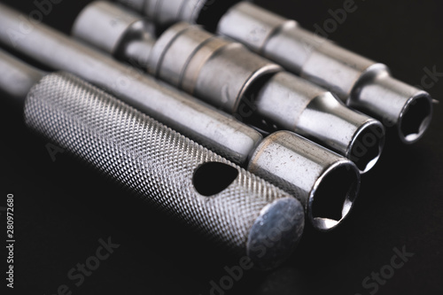 Sockets set ready to use in tool box set,Car garage tooling ,car maintanance