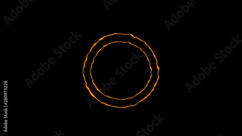 Colorful circle energy element. Texture background design.