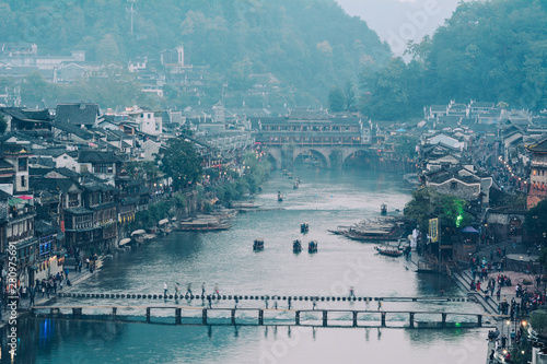 Fenghuang Old Town in Hunan  China