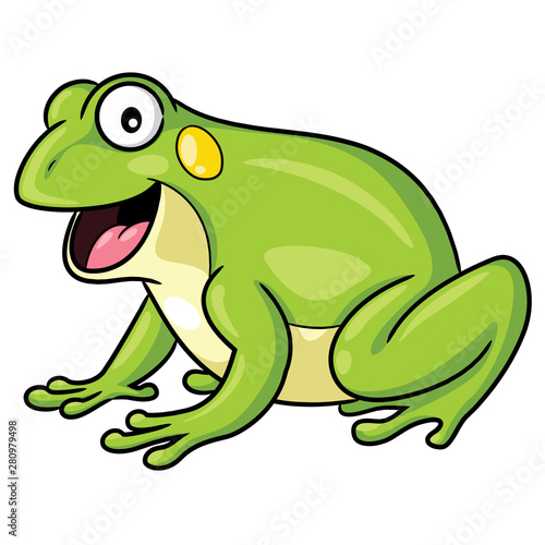 Frog Cartoon Style