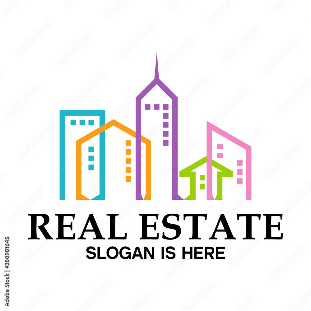Fototapeta premium city logo