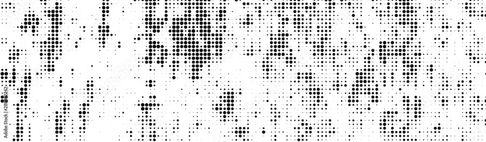 Abstract halftone texture. Black dots on white background. Vintage comic print template Abstract halftone texture. Black dots on white background. Vintage comic print template