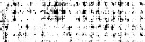 Abstract halftone texture. Black dots on white background. Vintage comic print template