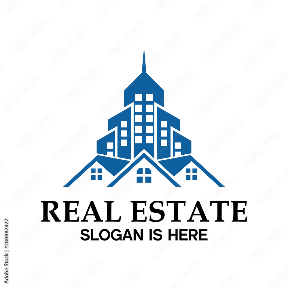 real estate and residential logo