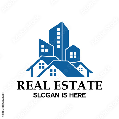 real estate and residential logo