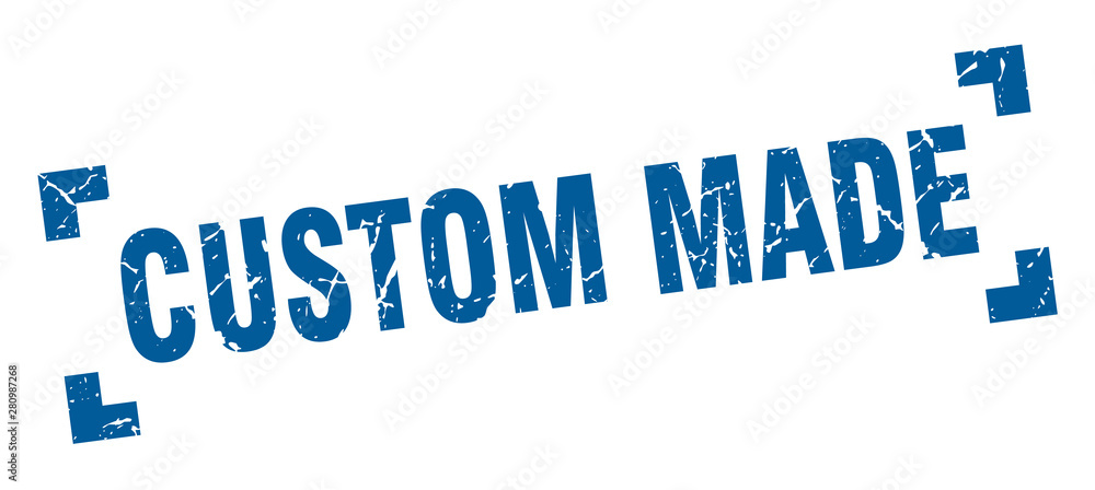 custom made stamp. custom made square grunge sign. custom made custom made stamp. custom made square grunge sign. custom made