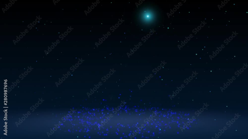Particles that rotate many times and glow Particles that rotate many times and glow