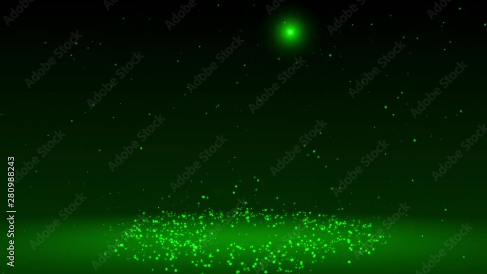 Particles that rotate many times and glow Particles that rotate many times and glow