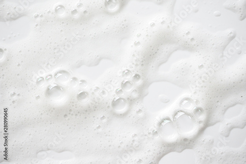 Fotografia Abstract background white soapy foam texture