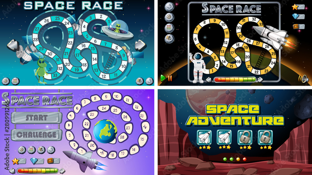 Set of space games Set of space games