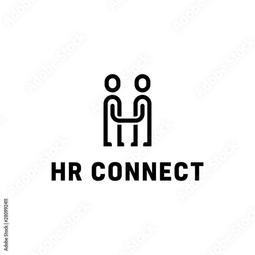Human Resources People Logo Template