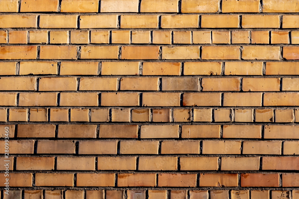 Fototapeta premium Close up of a brick-wall - Image