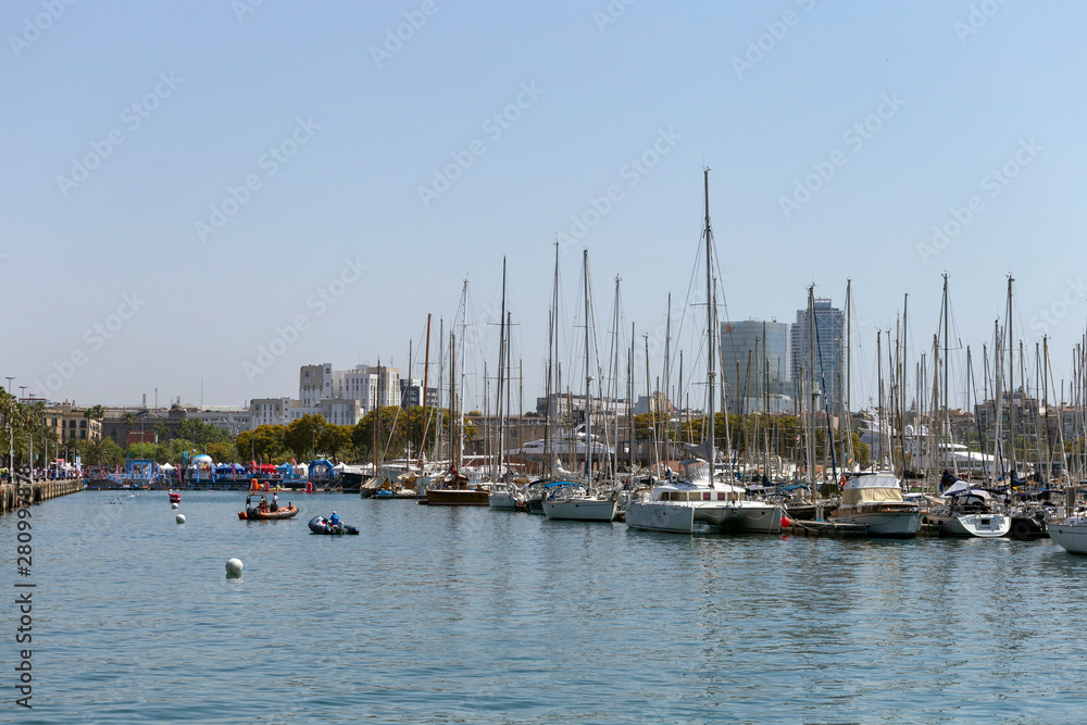 Obraz premium Port of Barcelona
