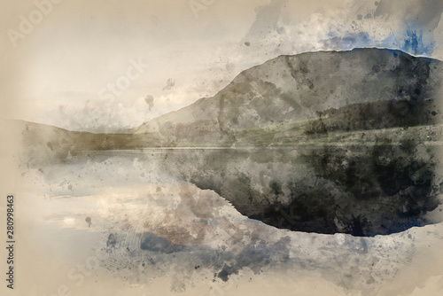 Digital watercolour paintin...