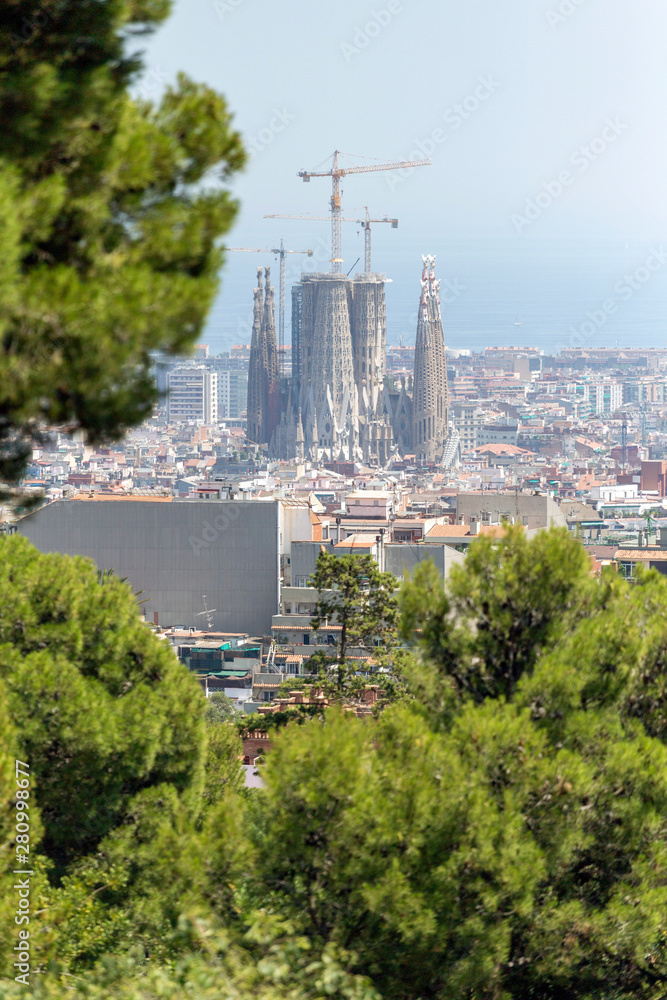 View of Barcelona from Park Güell