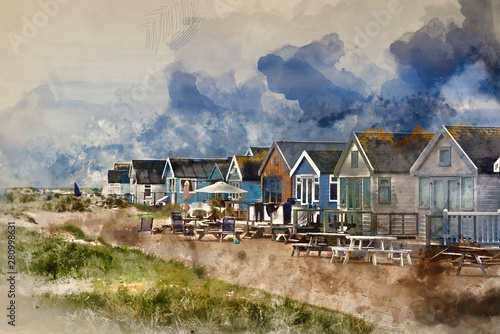 Digital watercolour paintin...