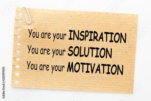  Inspiration Solution Motivation