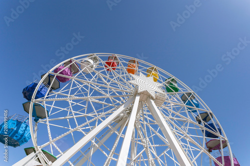 Canvas Print Ferris wheel