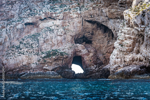 Foradada Island in Sardinia, Italy. photo