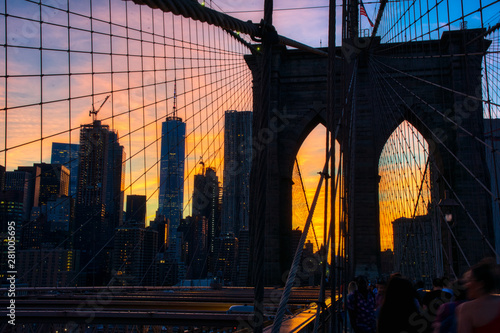 Brooklyn Bridge Sunset