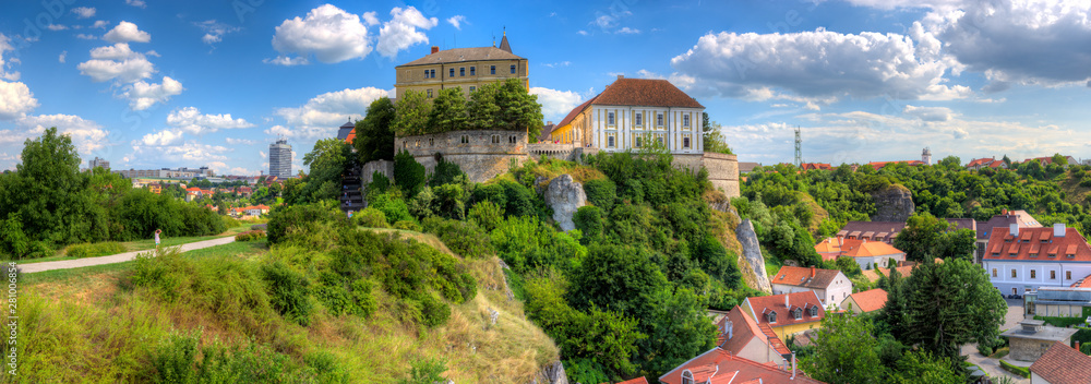 Die Burg von Veszprem, Ungarn