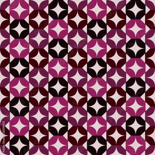 Retro background. Seamless pattern. Vector. レトロパターン