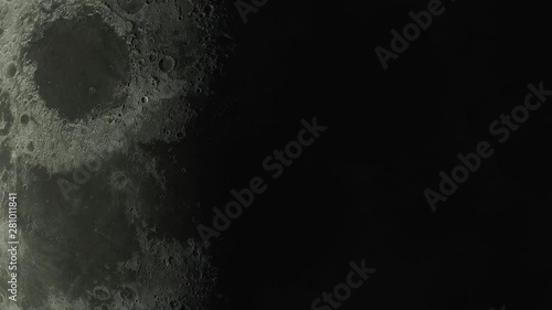 Moon Background Realistic moon The Moon is an astronomical body that orbits planet Earth. Elements of this image furnished by NASA