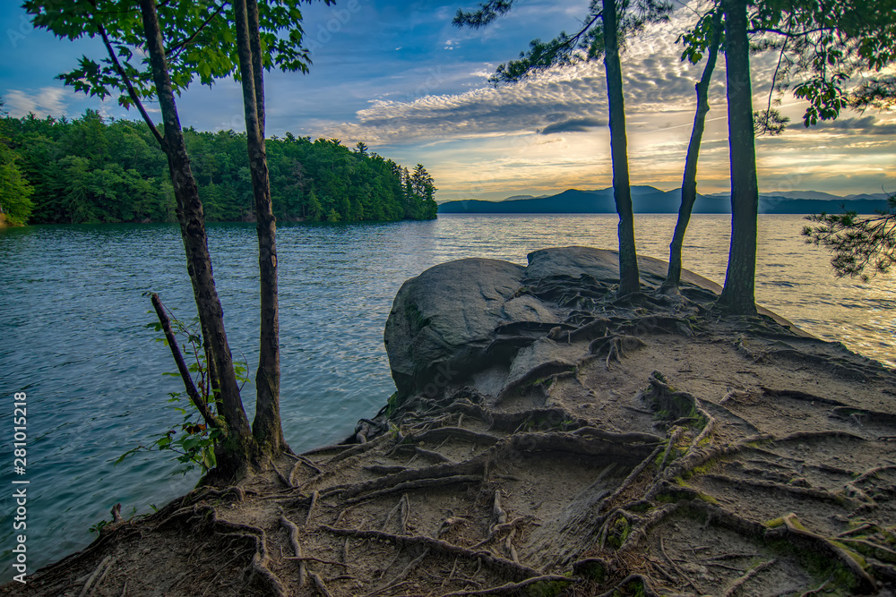 sunrise on lake jocassee south carolina sunrise on lake jocassee south carolina