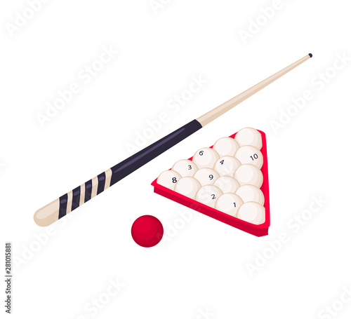 sport equipment isolated