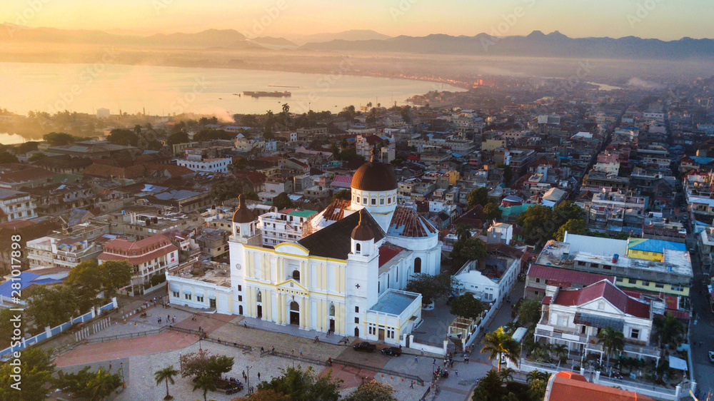 Morning at the Cathédrale Notre-Dame de l'Assomption in Cap-Haitien, Haiti  Photos | Adobe Stock