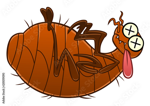 Dead flea