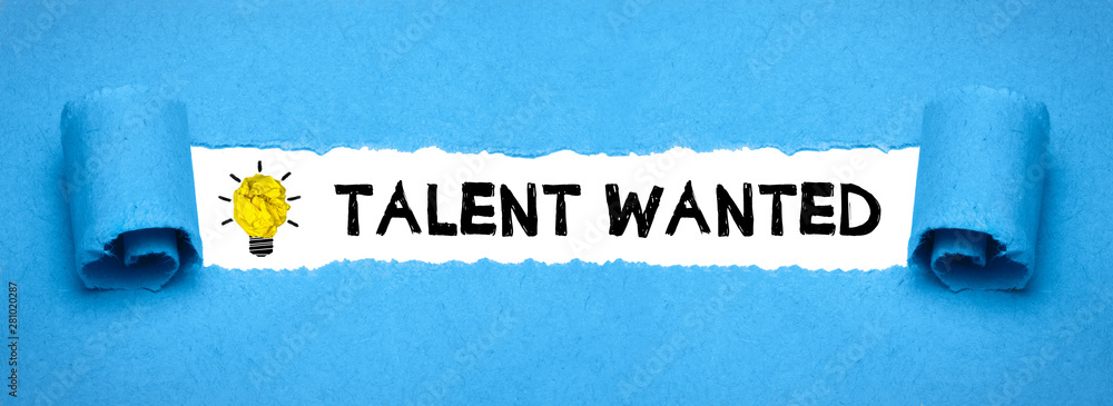 Obraz na plátně Talent wanted