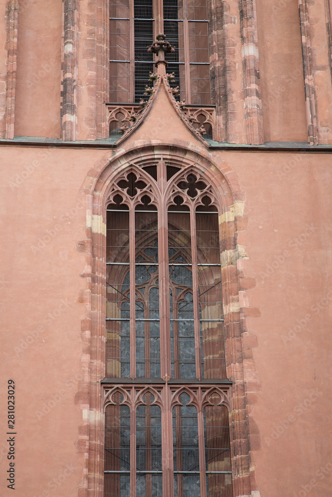 Tower Facade of Cathedral, Frankfurt