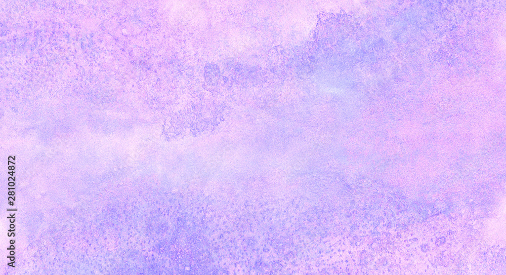Modern light purple gradient water color stained paper texture background. Soft smeared gentle violet abstract watercolor illustration for aquarelle card design, vintage template Modern light purple gradient water color stained paper texture background. Soft smeared gentle violet abstract watercolor illustration for aquarelle card design, vintage template