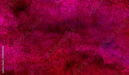 Canvas-taulu Dark pink paper texture water color painted illustration