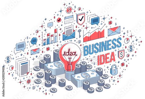 Business creative Idea conc...