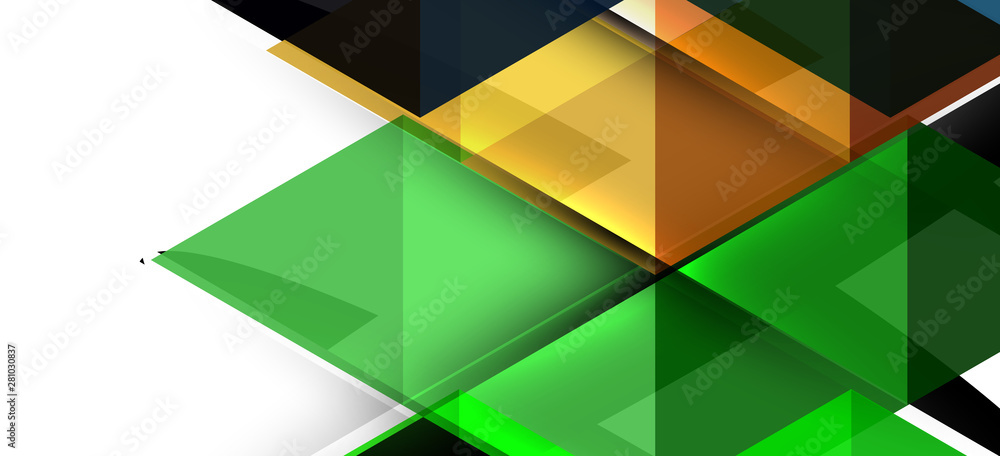 Abstract concept triangle graphic element. Technology background. Banner, poster template Abstract concept triangle graphic element. Technology background. Banner, poster template