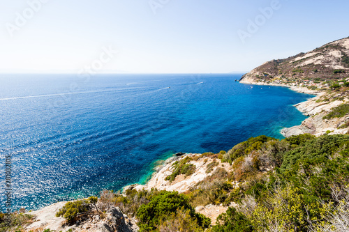 Elba island sea near Chiessi