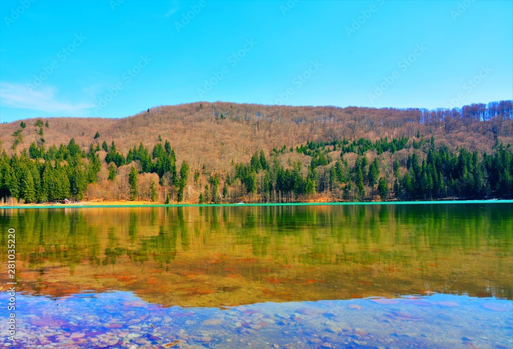 Sfanta Ana lake in Romania